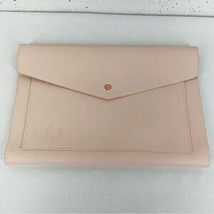 Glass Ladder & Co The Megan Baby Pink Portfolio Clutch Organizer